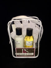 Load image into Gallery viewer, Travel Pack ... Lemon Myrtle ... Lotion & Wash Pack
