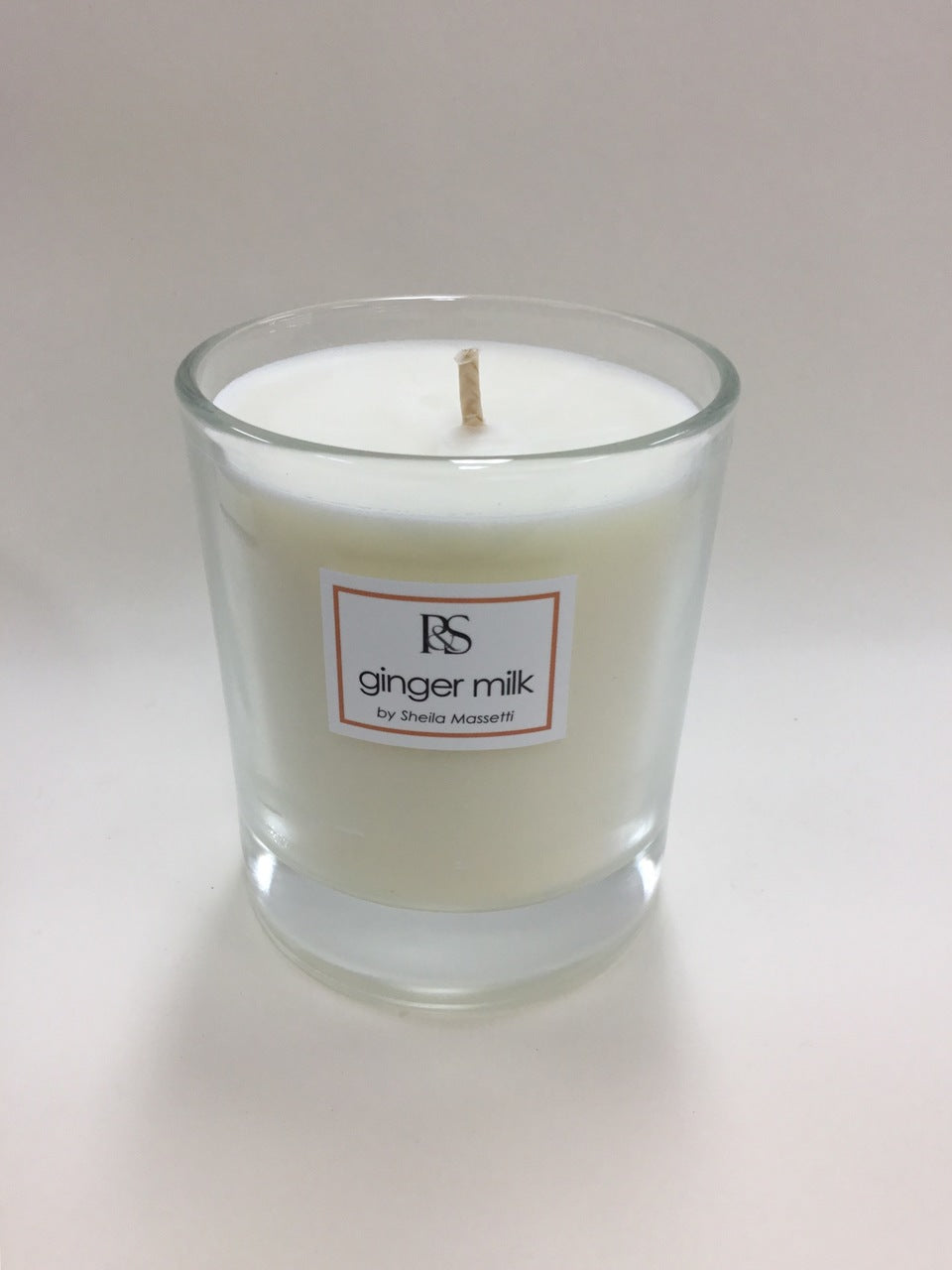 Ginger Milk Pure Soy Wax Candle - 200 gm