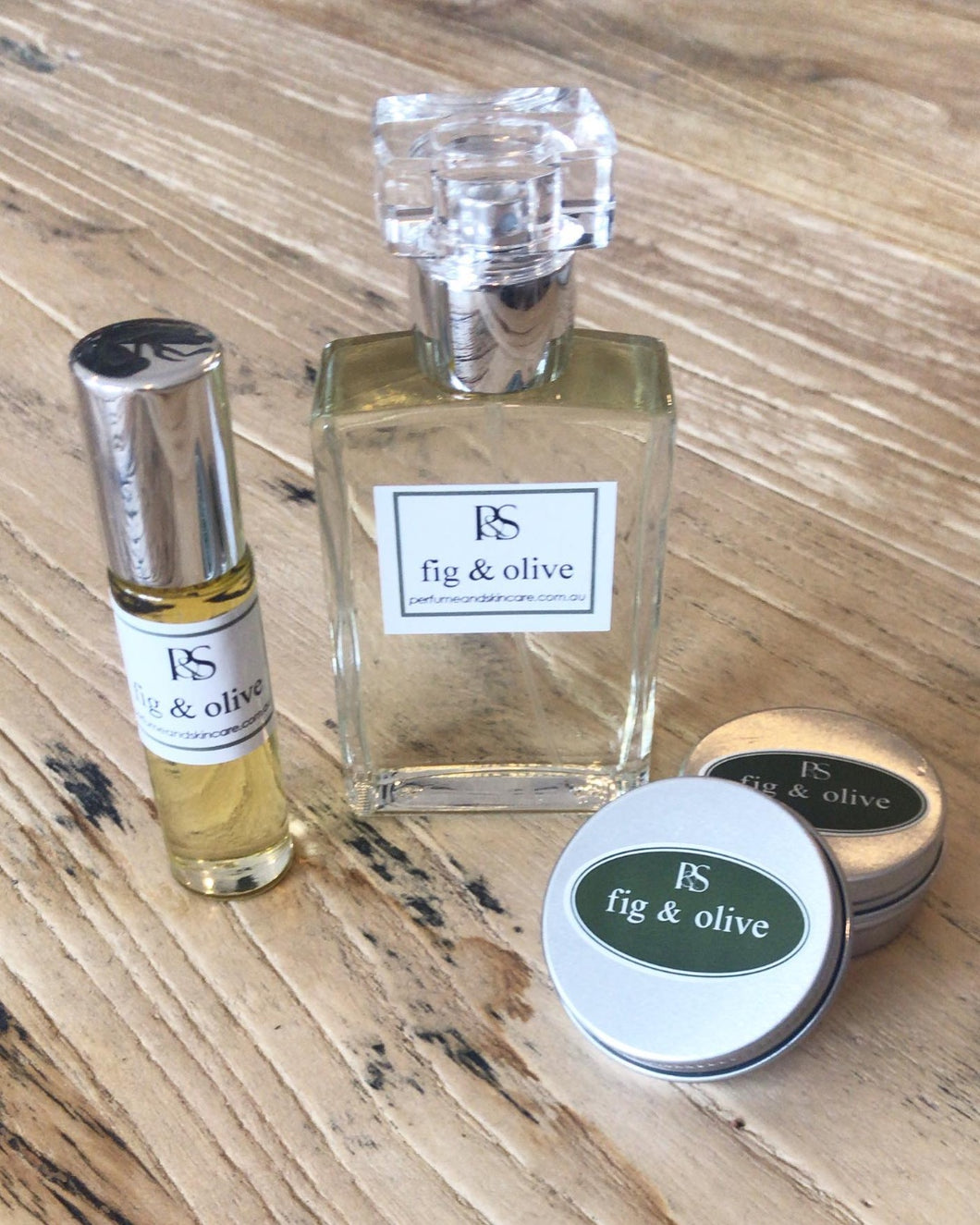 Fig & Olive ... solid Perfume in a Tin