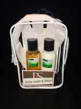 Load image into Gallery viewer, Travel Pack ... Lemon Myrtle ... Lotion & Wash Pack