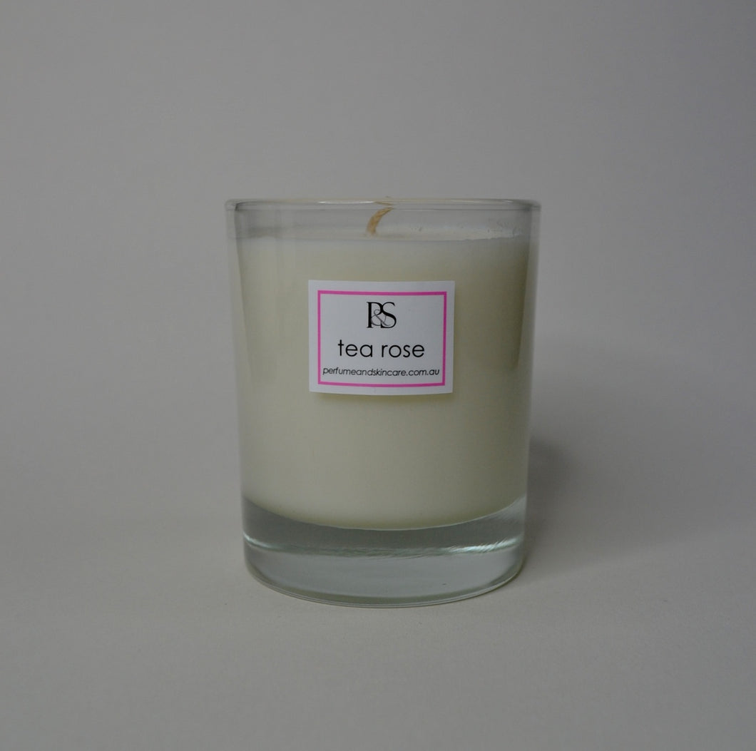 Tea Rose Soy Wax Candle